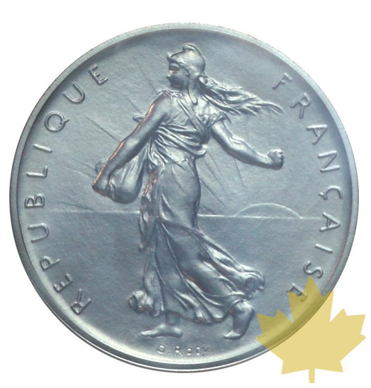 FRANCE-1971-1 FRANC PIEFORT-FDC - 20190820105422_1franc-1971-piefort-1.JPG