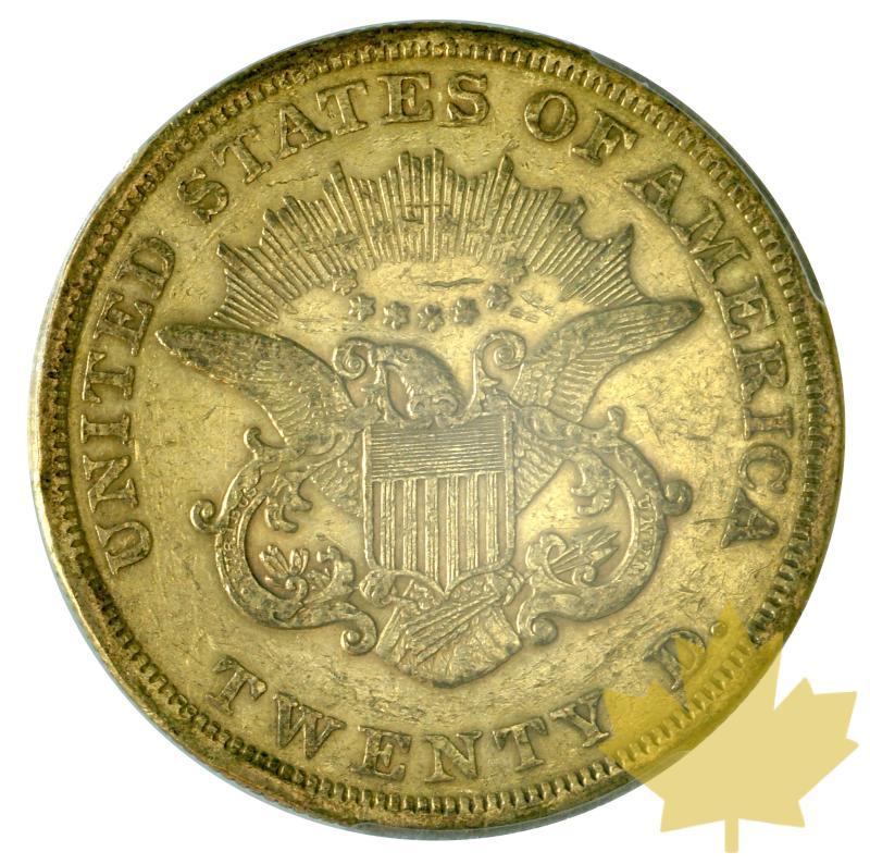 USA-1852-20 DOLLARS-LIBERTY HEAD-PCGS XF45 - 20191008133915_20DOLLARS-1852-XF-2.JPG