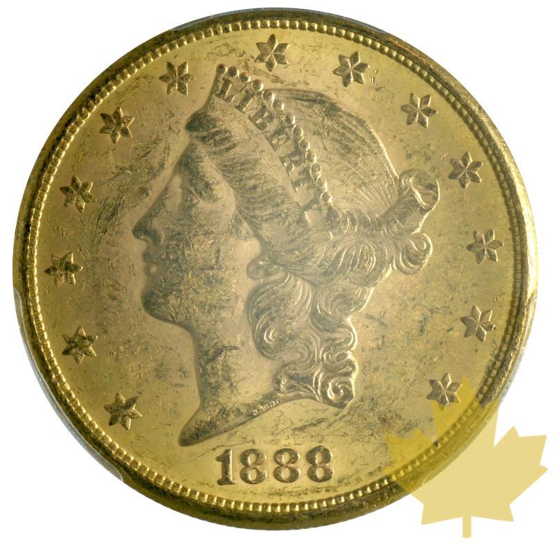 USA-1888 S- 20 DOLLARS-Liberty Head-PCGS MS61 - 20191008144612_20DOLLARS-1888S-1.JPG