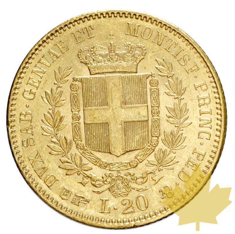 ITALIE-1850-20 LIRE-Vittorio Emanuele II-Torino-SUP+ - 20191018134428_20lire-1850-vittorio-em-8.JPG