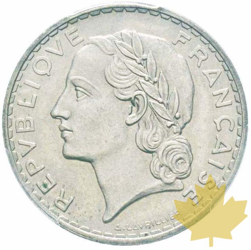 FRANCE-1933-ESSAI 5 FRANCS-Lavrillier-PCGS SP64+ - 20191029103501_5francs-lavrillier-essaicopia.jpg