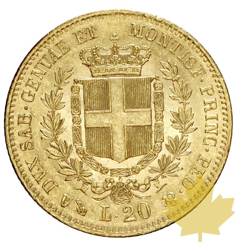 ITALIE-1860-20 LIRE-Vittorio Emanuele II-Genova-presque FDC - 20191105120121_20lire-1860-vittorio-em-8.JPG