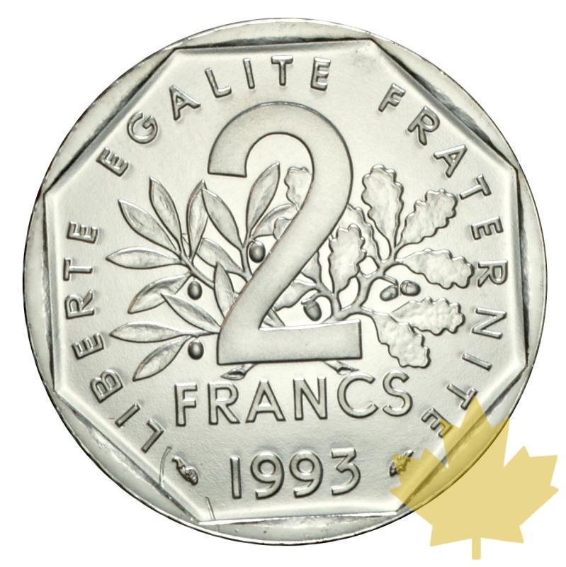 FRANCE-1993-Essai de 2 francs Jean Moulin-FDC - 20191128152428_essai-2francs1993-2.JPG