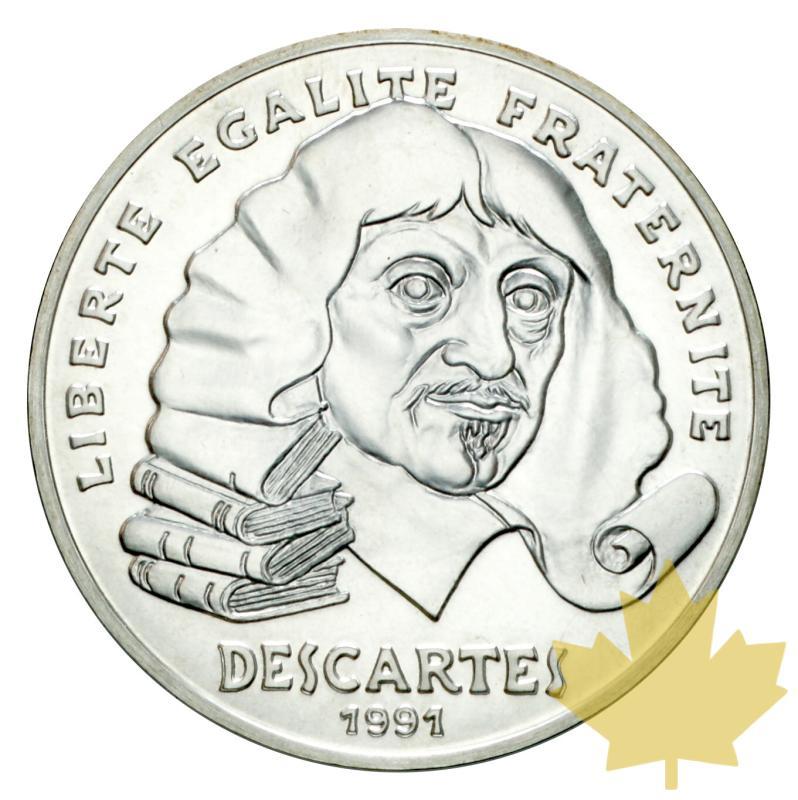FRANCE-1991-ESSAI DE 100 FRANCS DESCARTES-FDC - 20191128154546_essai-100francs-1991-1.JPG