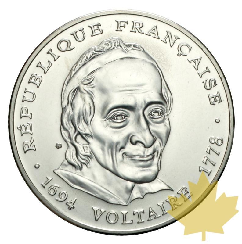 FRANCE-1994-ESSAI DE 5 FRANCS VOLTAIRE-FDC - 20191128160715_essai-5francs-1994-1.JPG