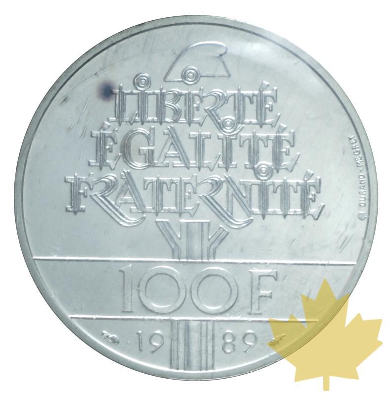 FRANCE-1989-ESSAI DE 100 FRANCS DROITS DE L'HOMME-FDC - 20191128161421_essai-100francs-1989-1.JPG