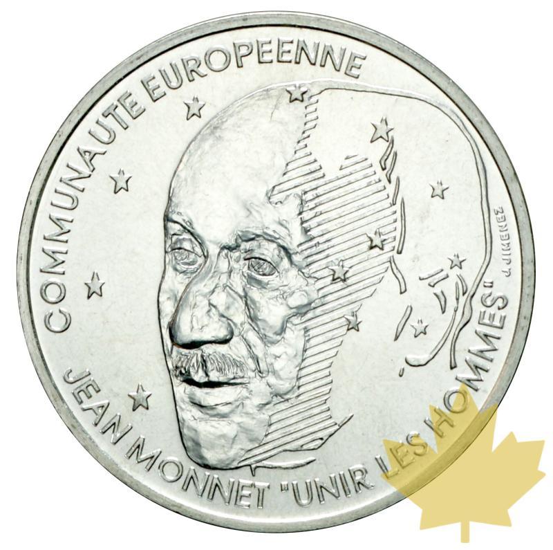 FRANCE-1992-ESSAI DE 100 FRANCS JEAN MONNET-FDC - 20191128161558_essai-100francs-1992-2.JPG