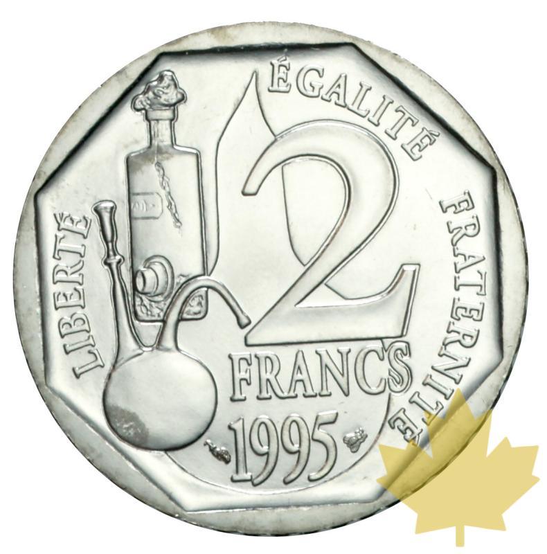 FRANCE-1995-ESSAI 2 francs Louis Pasteur 1995-FDC - 20191128163111_essai2francs1995-2.JPG