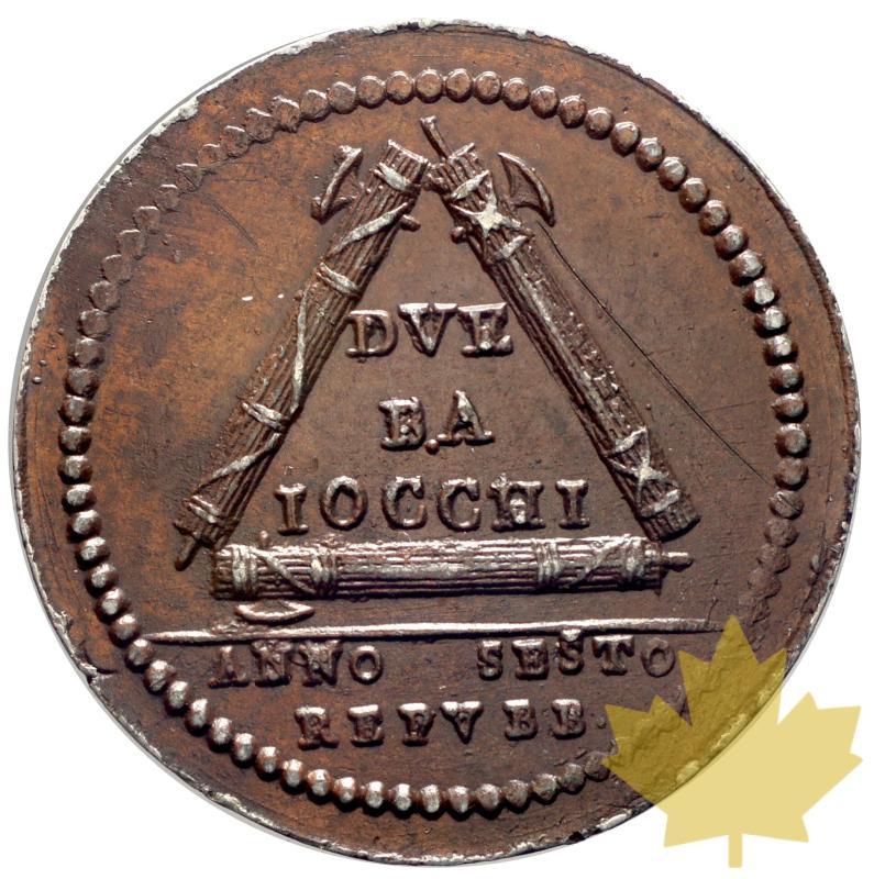 ITALIE-Repubblica Romana 1798-1799-Prova 2 Baiocchi-Superbe - 20191219115530_2baiocchi-repromana-2.JPG