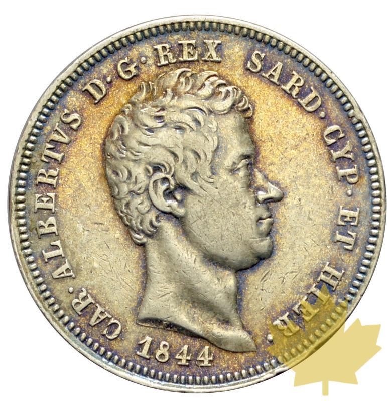 ITALIE-1844-2 LIRE-Carlo Alberto-Torino-TTB - 20191219142220_2lire1844torino-1.JPG