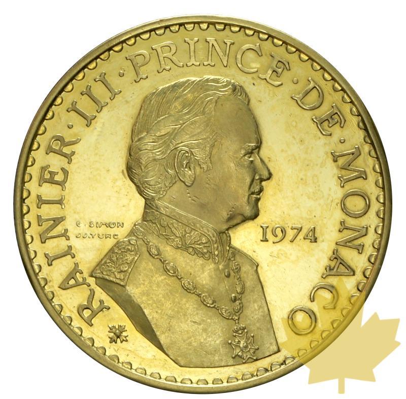 MONACO-1974-50 FRANS PIEFORT OR-presque FDC- coup sur tranche - 20200107144714_monaco-piefort-or-1974-1.JPG