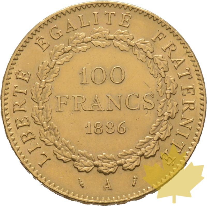 FRANCE-1886 A-100 FRANCS-III ème REPUBLIQUE-presque FDC - 20200121112141_100francs-1886-fdc-2.jpg