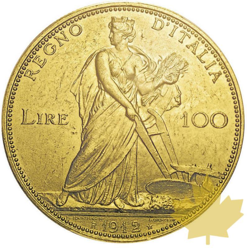 ITALIE-1912-100 LIRE-VITTORIO EMANUELE III-Aratrice-PCGS MS62 - 20200130093533_100lire-1912.jpg
