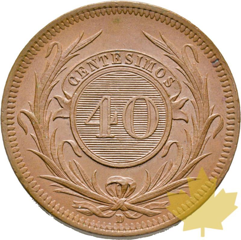 URUGUAY-1857-40 CENTESIMOS-SUP Rare - 20200219154951_Uruguay-40-cents-1857-2.jpg
