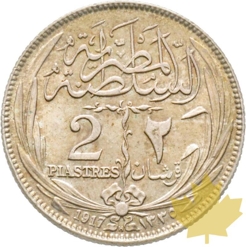 EGYPTE-1917-2 PIASTRE- Sultan Hussein Kamil-1914-1917-SUP-FDC - 20200219155945_Egypte-2-piastres-1917-1.jpg