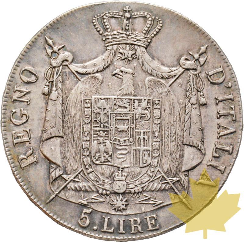 ITALIE-Bologna-5 Lire 1811 B- Napoléon-TTB - 20200220100820_5-lire-1811-bologna-2.jpg