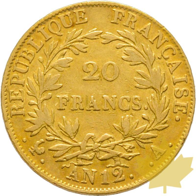 FRANCE-AN 12A-20 FRANCS-PARIS-Napoleon Empereur-TB-TTB - 20200227114740_12r-AN12A-20FRANCS-Empereur.jpg