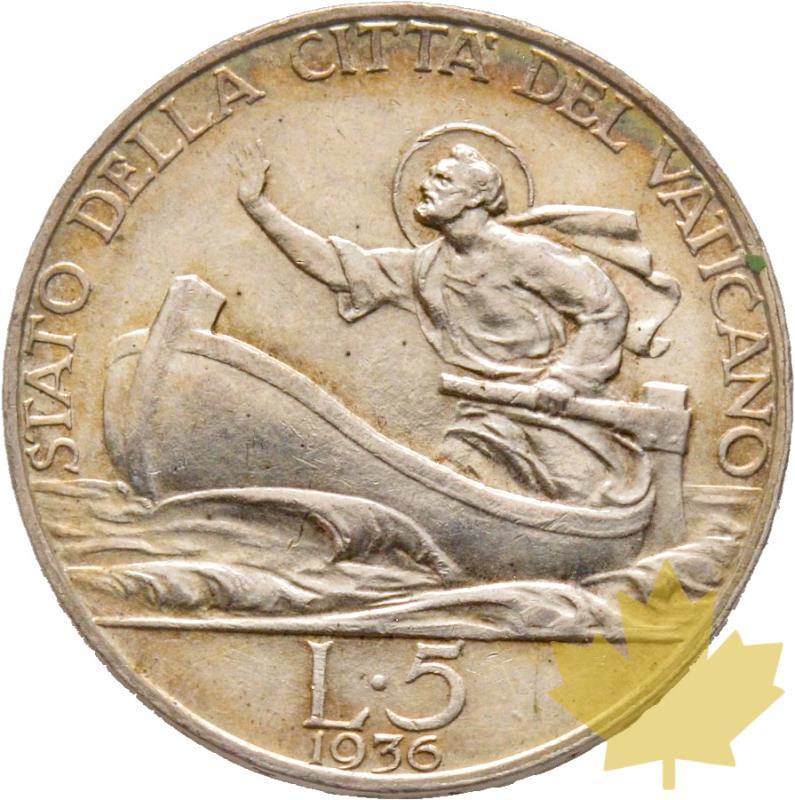 VATICAN-1936-5 LIRE-PIUS XI AN XV-FDC - 20200227145615_VATICAN-PIO-XI-5-LIRE-1936-1.jpg