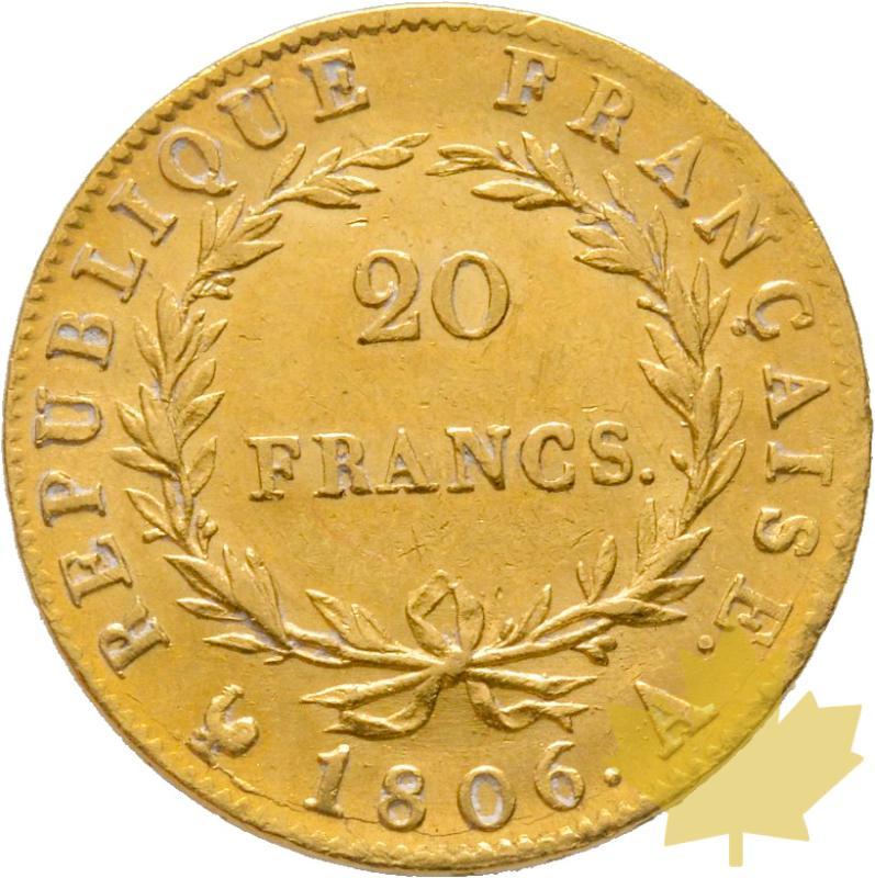 FRANCE-1806A-20 FRANCS-PARIS-Napoleon 1er-SUP-FDC - 20200228162057_22r-1806A-20FRs-Napoleon.jpg