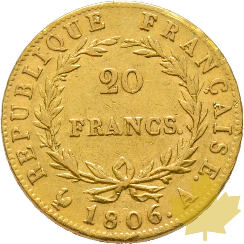 FRANCE-1806A-20 FRANCS-PARIS-Napoleon 1er-TTB - 20200228163120_25r-1806A-20FRs-Napoleon.jpg