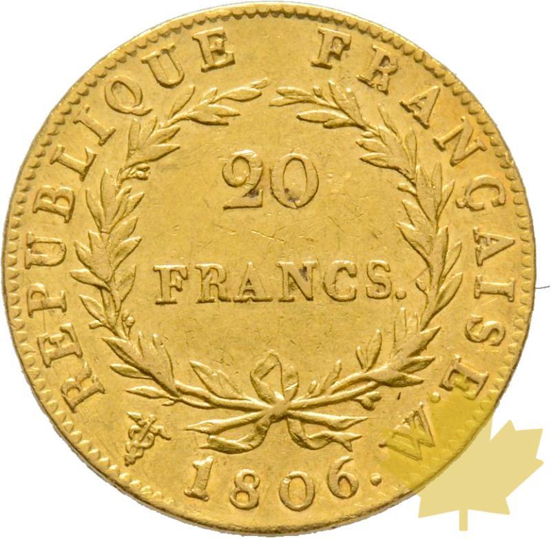 FRANCE-1806W-20 FRANCS-LILLE-Napoleon 1er-TTB-SUP - 20200302123030_31r-1806W-20FRs-Napoleon.jpg