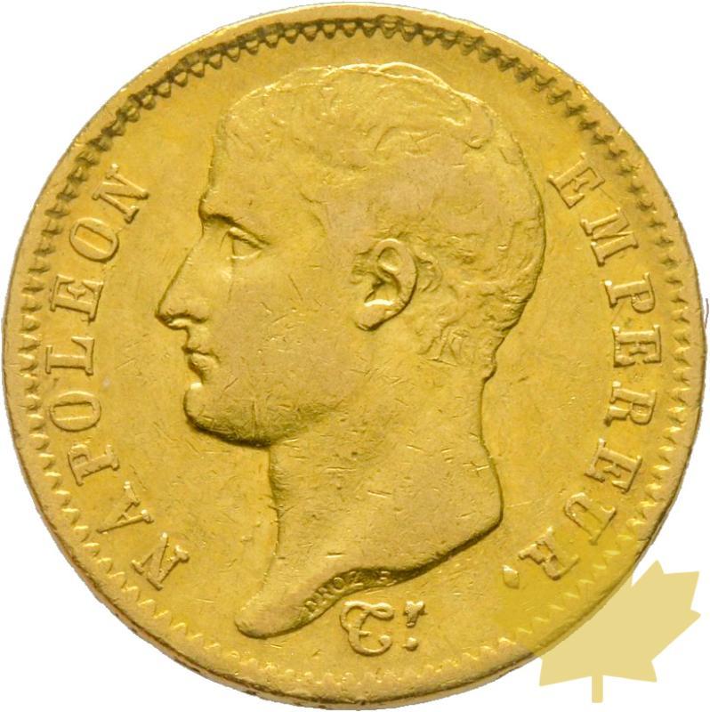 FRANCE-1807A-20 FRANCS-PARIS-Napoleon 1er-Tête nue-TTB+ - 20200302124109_34r-1807A-20FRs-Napoleon.jpg