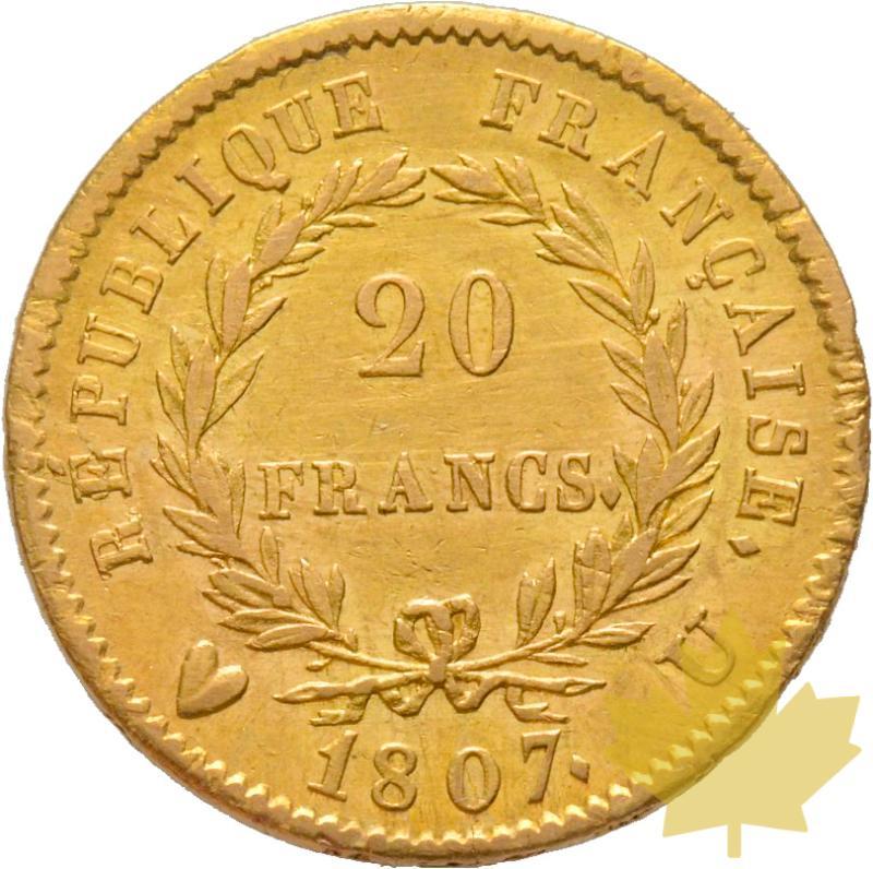 FRANCE-1807U-20 FRANCS-TURIN-Napoleon 1er-Tête nue-TTB - 20200302125034_37a-1807U-20FRs-Napoleon.jpg