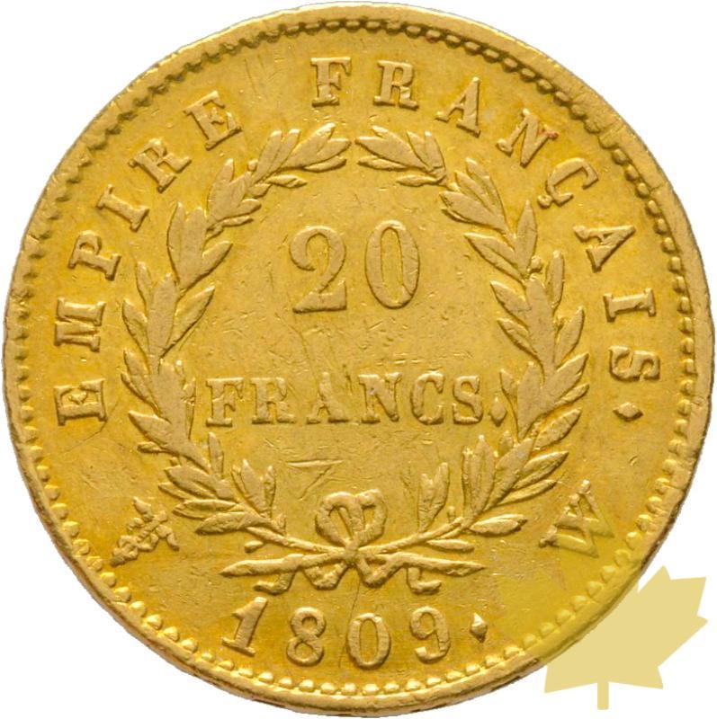 FRANCE-1809W-20 FRANCS-LILLE-Napoleon 1er-TTB+ - 20200303195016_57r-1809W-20FRANCS-Napoleon.jpg