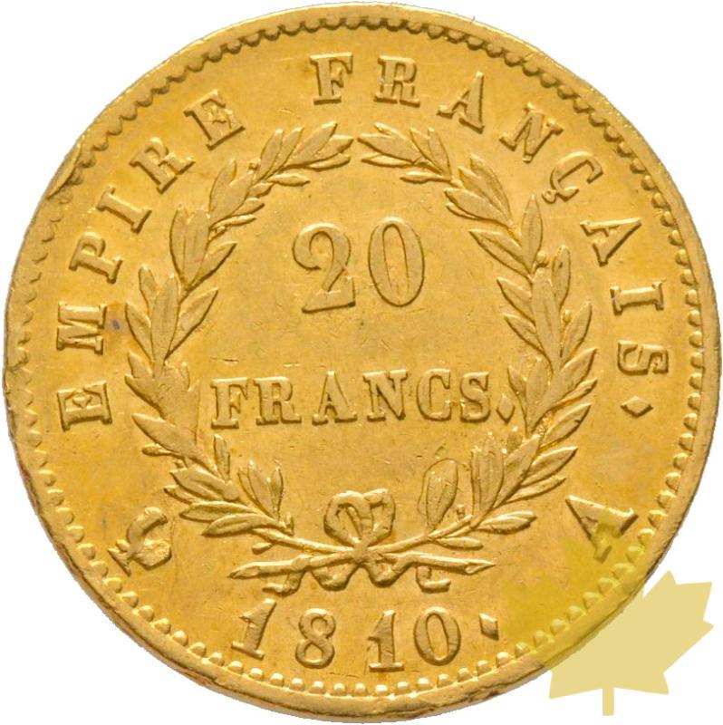 FRANCE-1810A-20 FRANCS-PARIS-Napoleon 1er-PETIT COQ-TTB-SUP - 20200304164045_1a-1810A-20FRANCS-Napoleon.jpg