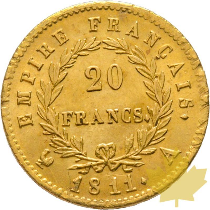FRANCE-1811A-20 FRANCS-PARIS-Napoleon 1er-SUP-FDC - 20200304171646_10r-1811A-20FRANCS-Napoleon.jpg