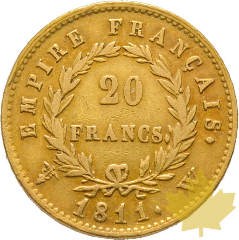 FRANCE-1811W-20 FRANCS-LILLE-Napoleon 1er-TTB+ - 20200304173814_18r-1811W-20FRANCS-Napoleon.jpg