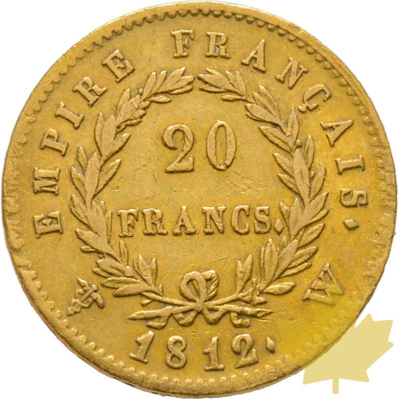 FRANCE-1812W-20 FRANCS-LILLE-Napoleon 1er-DATE ETROITE-TTB - 20200305174900_14r-1812W-20FRANCS-Napoleon.jpg