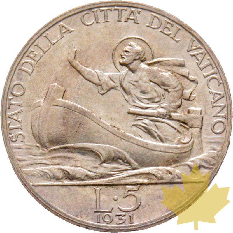 VATICAN-1931-5 LIRE-Pie XI-FDC - 20200305185057_VATICANO-5-LIRE-1931-1.jpg
