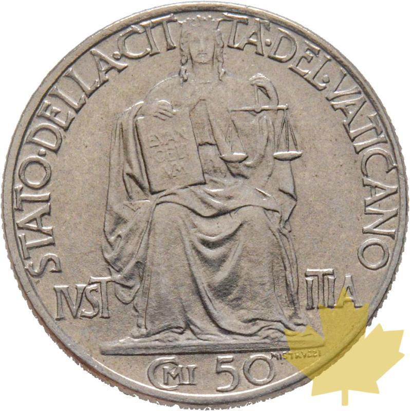 VATICAN-1941-50 CENTESIMI-PIE XII-FDC - 20200306103521_VATICANO-50-CENTESIMI-1942.jpg
