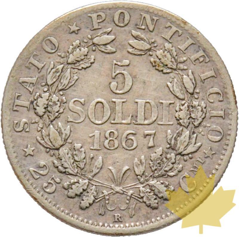 VATICAN-1867 R-5 SOLDI-ROMA-PIE IX-TTB - 20200306153600_VATICAN-5-soldi-1867-R.jpg