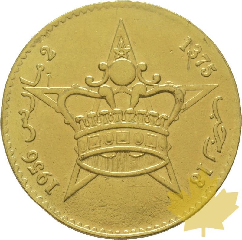 Maroc-Medaille-1956-Royaume du Maroc-TTB - 20200409095334_medaille-maroc-1956-revers.jpg
