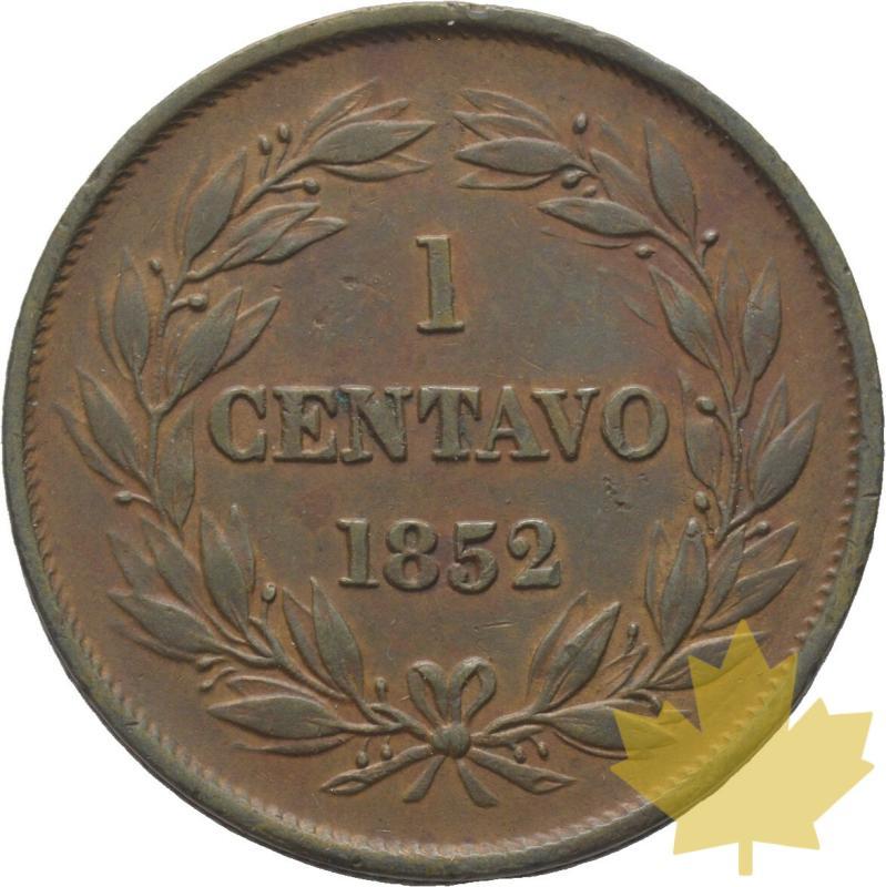 VENEZUELA-1852-1 CENTAVO-TTB - 20200409175344_1-centavo-r.jpg