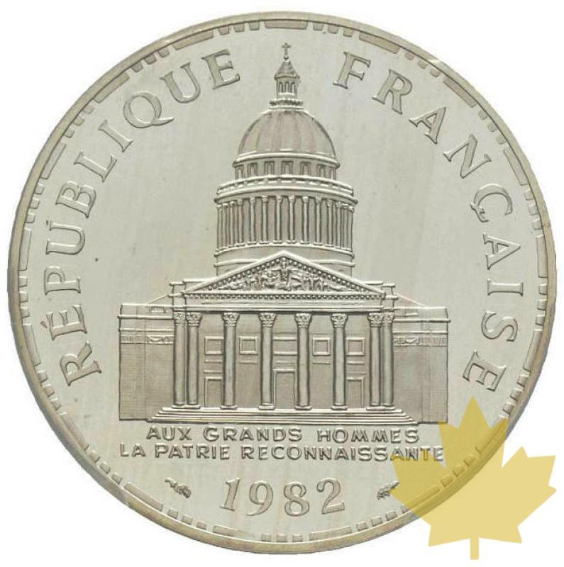 FRANCE-1982-100 FRANCS PANTHEON-PIEFORT-PCGS SP67 - 20200624131840_piefort-1982-francs.jpg