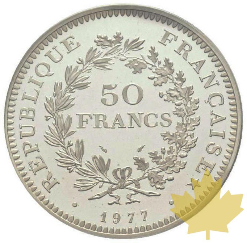 FRANCE-1977-50 FRANCS HERCULE PIEFORT ARGENT-PCGS SP65 - 20200624132251_50francspiefort-1977.jpg
