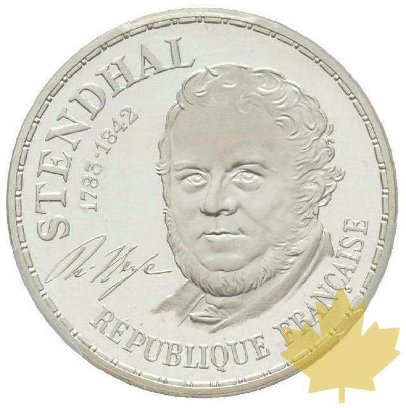 FRANCE-1983-10 FRANCS-STENDHAL-PIEFORT ARGENT-PCGS SP68 - 20200624140403_10FRANCSPIEFORT1983copia.jpg