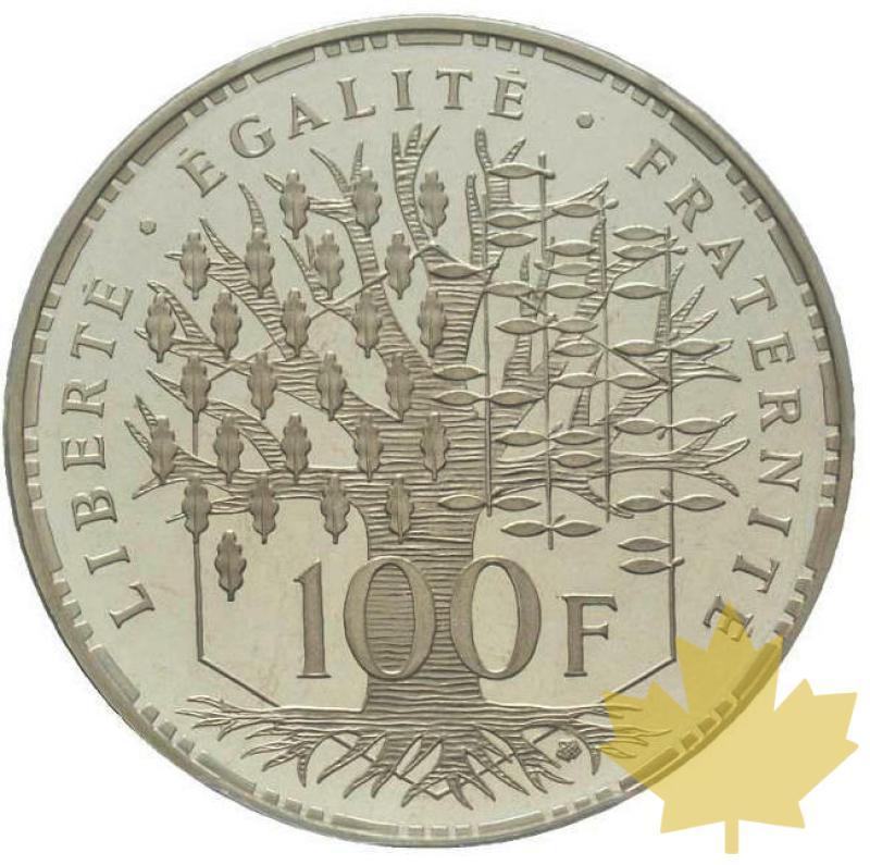 FRANCE-1983-100 FRANCS-PIEFORT ARGENT-PCGS SP65 - 20200624142308_100francspiefort1983.jpg