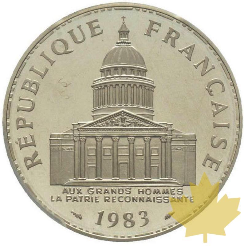 FRANCE-1983-100 FRANCS-PIEFORT ARGENT-PCGS SP65 - 20200624142308_100francspiefort1983copia.jpg