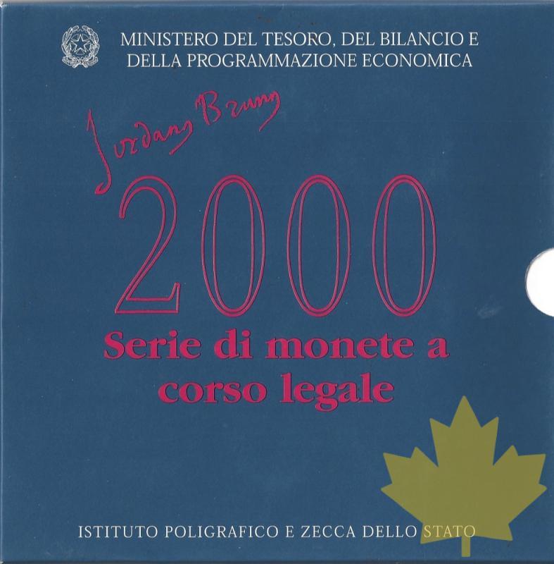 ITALIE-2000-SERIE DI MONETE A CORSO LEGALE-FDC - 20200625144720_italy-2000-serie.jpg