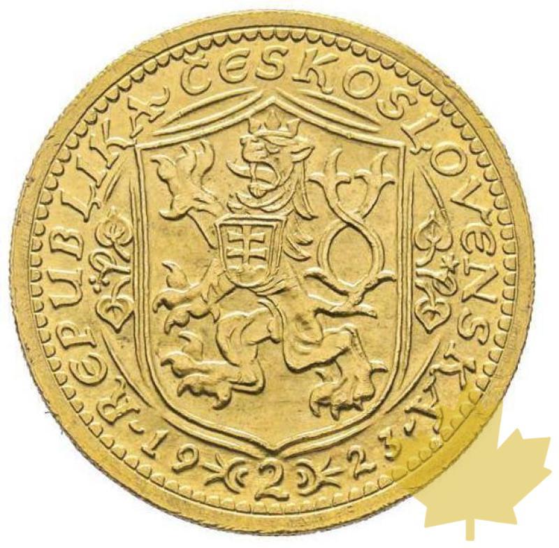 Tchécoslovaquie-1923-2 Ducats, Kremnitz-FDC - 20200701130116_2dukat-1923.jpg