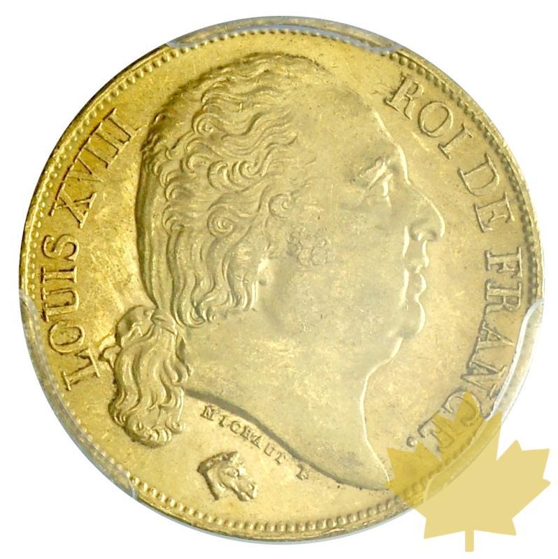 FRANCE-1817 A-20 FRANCS-LOUIS XVIII-PCGS MS63 - 20200701163810_FRANCE-20FRANCS-1817A-MS-1.JPG