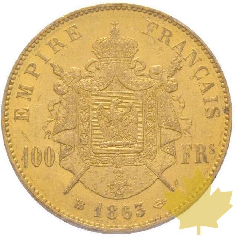 FRANCE-1863 BB-100 FRANCS-NAPOLEON III-PCGS MS61 Rare - 20200702154348_100francs1863BB.jpg