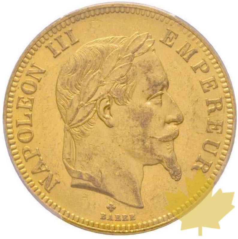 FRANCE-1863 BB-100 FRANCS-NAPOLEON III-PCGS MS61 Rare - 20200702154348_100francs1863BB2.jpg