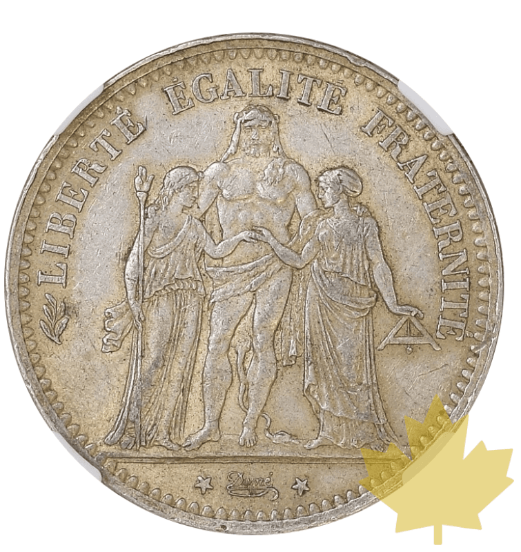 FRANCE-1878K-5 FRANCS HERCULE-NGC AU58 - 20200826163603_5FRANCS-18178BORDEAUX-2.png