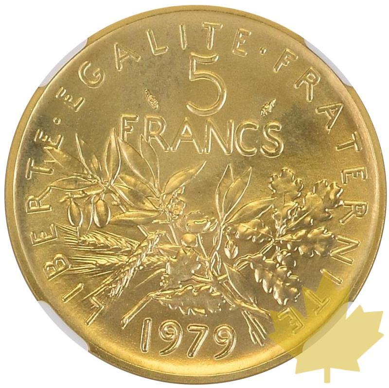 FRANCE-1979-PIEFORT OR 5 FRANCS SEMEUSE-NGC PF65 - 20200827150244_5francs-semeuse-piefort-1979-2.jpg
