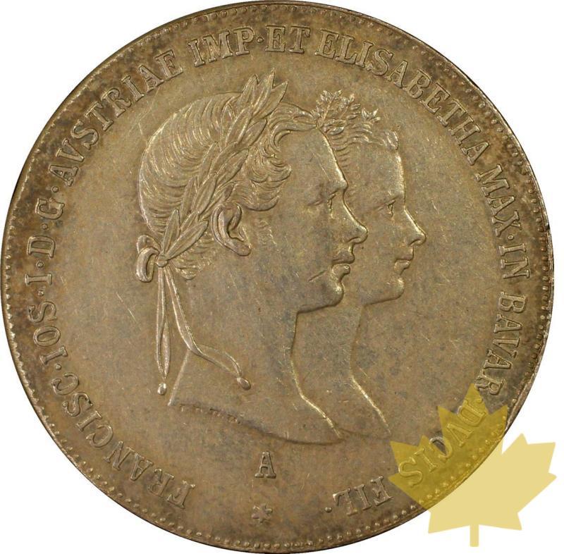 AUTRICHE-1854 A-1 GULDEN-Wedding Franz Joseph & Sissi-PCGS AU55 - 20200905133544_austria-gulden-1854copia.jpg